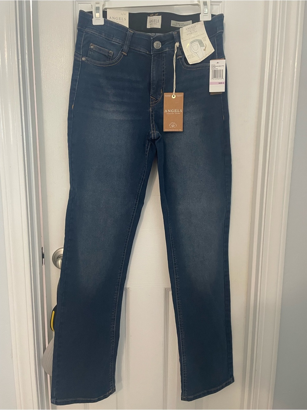 Angels Forever Young 360 Sculpt Skinny Mid-Rise Jeans Manhattan Wash Size 6 NWT